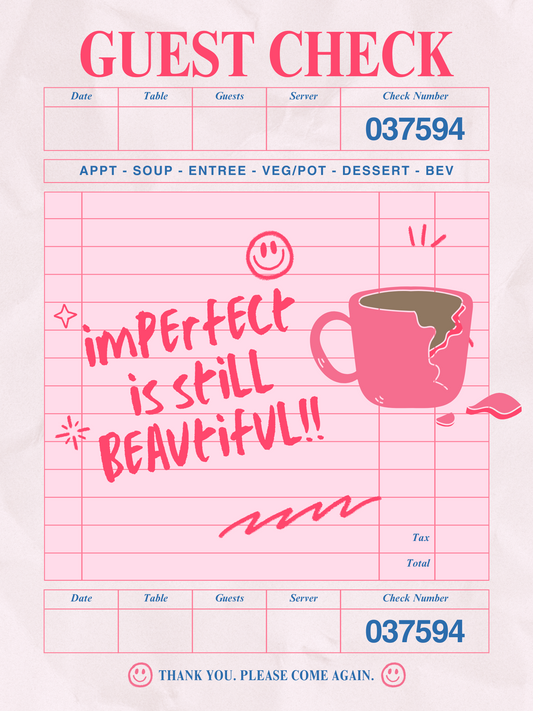 Letting Go of Consumer Perfectionism: Why Imperfect Can Still Be Beautiful