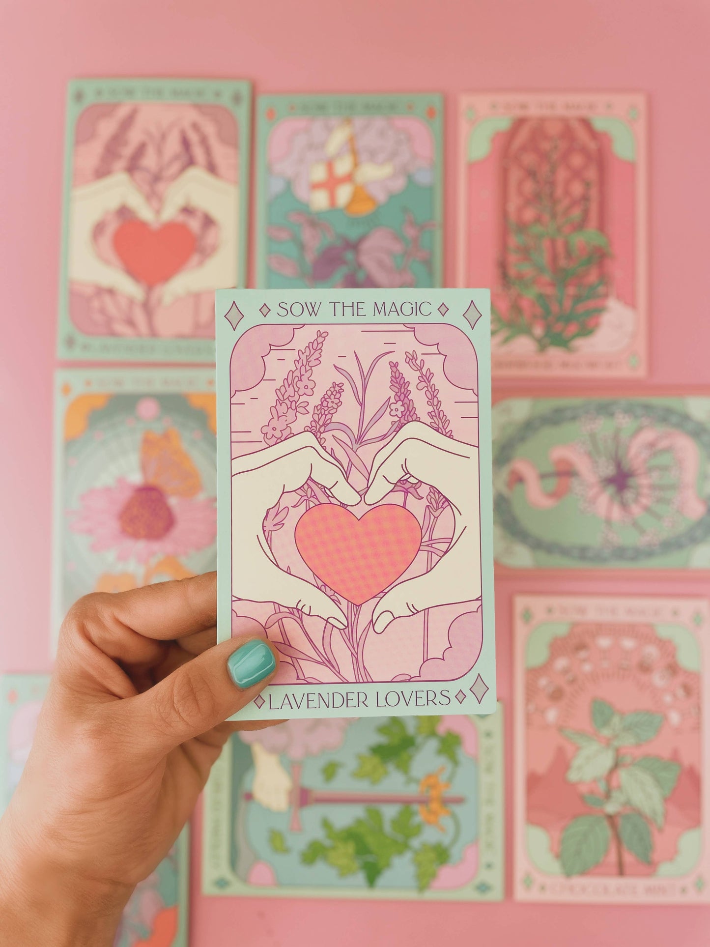 Lavender Lovers Tarot Seed Packet