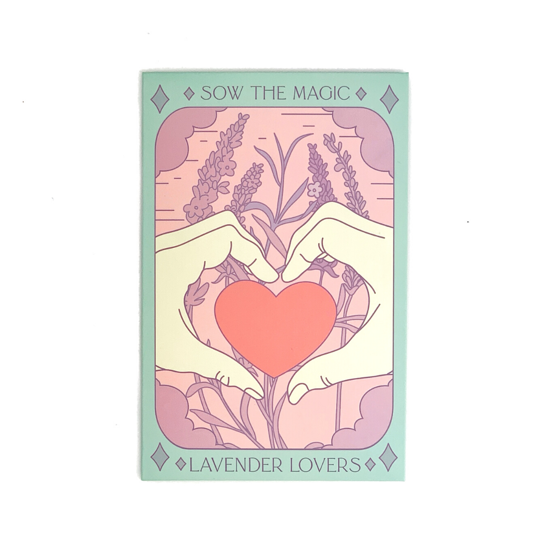 Lavender Lovers Tarot Seed Packet