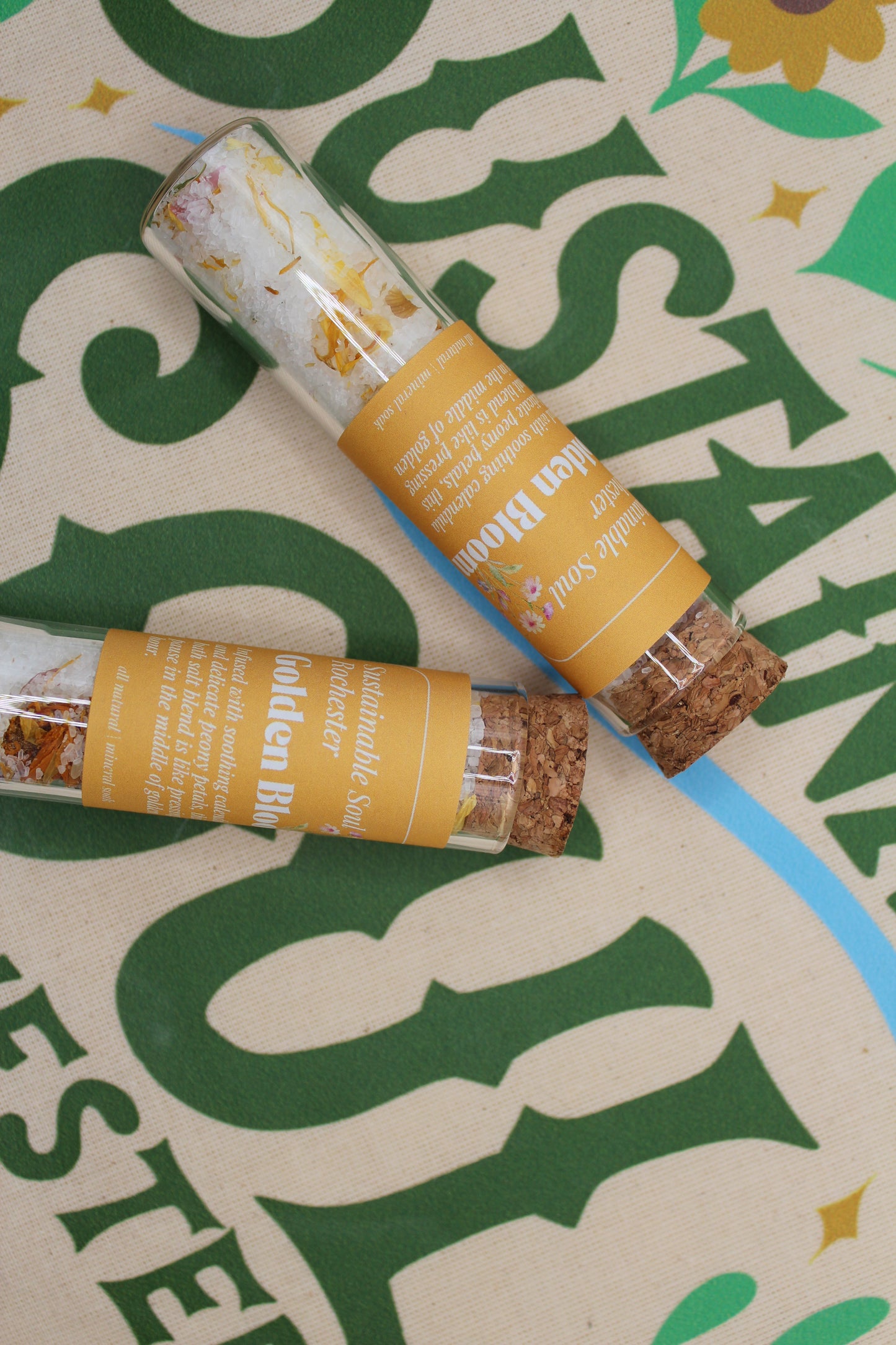 Golden Bloom Bath Salts