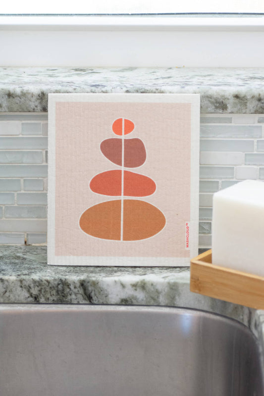 WASHCLOUD® ROCK ON™ Nordic Dish Washing Sponge Cloth - No Tox Life
