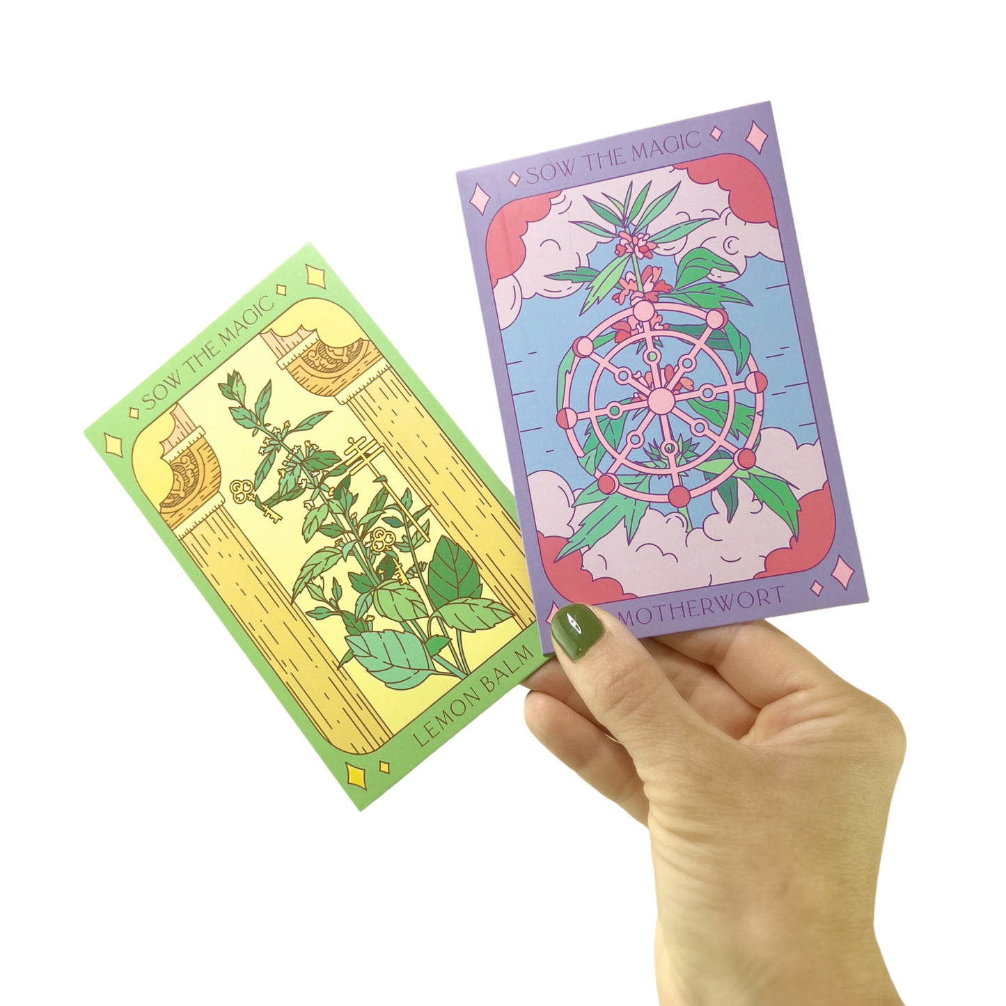 Lemon Balm Tarot Seed Packet